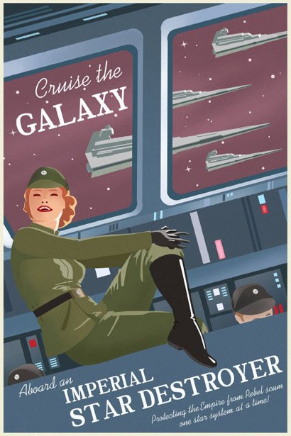 Explore The Galaxy Empire Poster