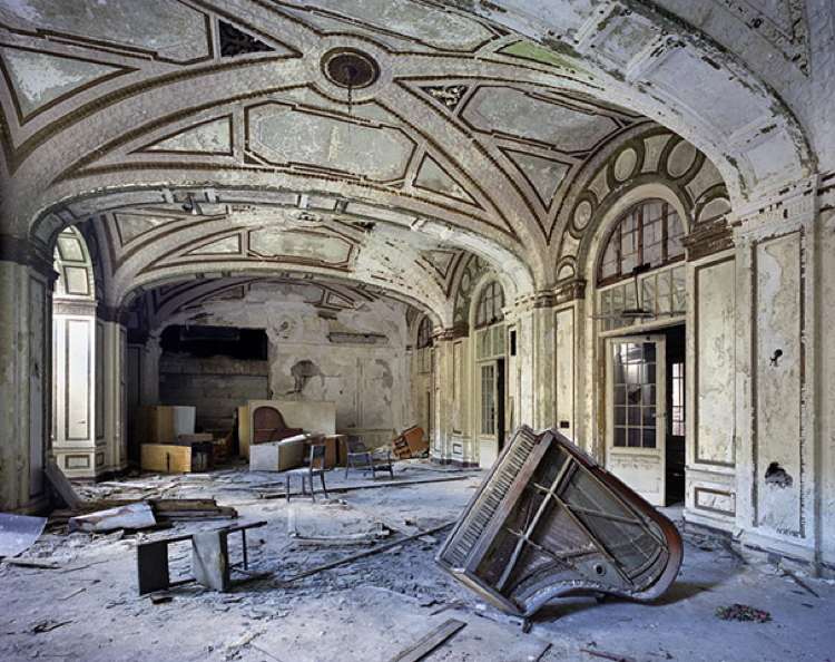 Ballroom Detroit Ruins Photo