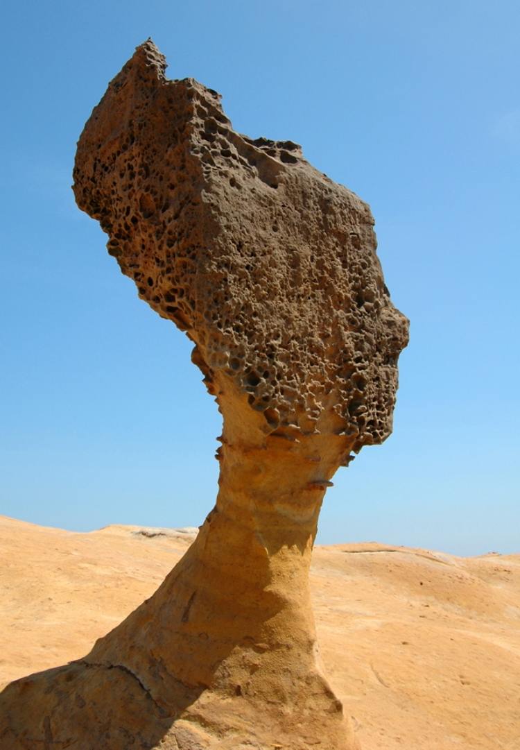 Taiwans Queens Head Rock Formation