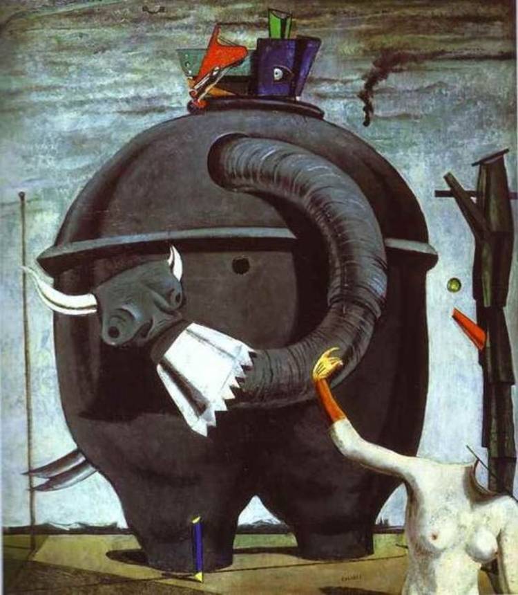 Surrealist Max Ernsts The Elephant Celebes Painting