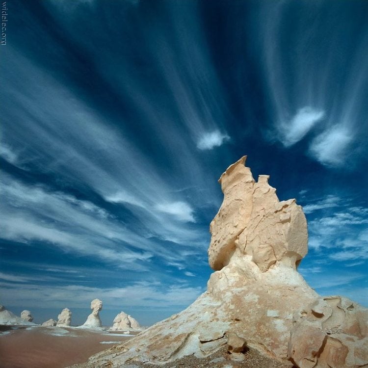 Egypts Rock Formations In The White Desert