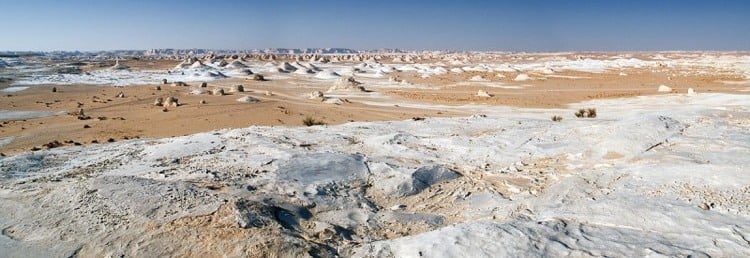 Rock Formations At The White Desert In Egypt