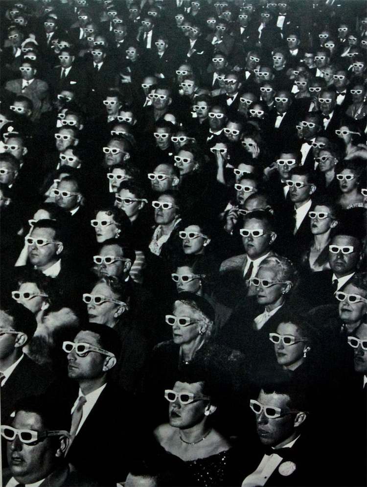First 3D Film 1952 Photograph