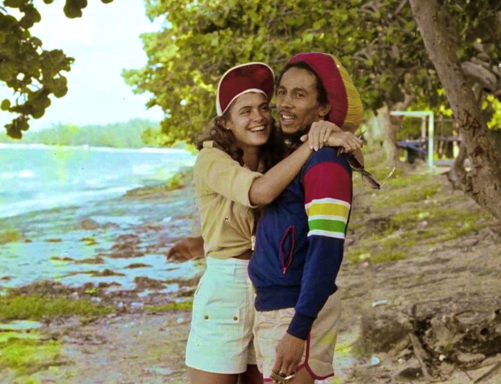 Bob Marley couple
