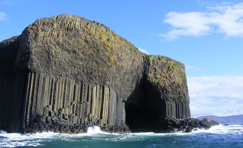 Fingal's Cave in Scotland
