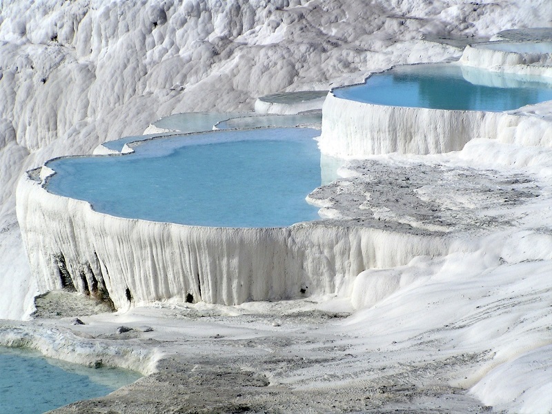 Surreal Places Pamukkale in Turkey