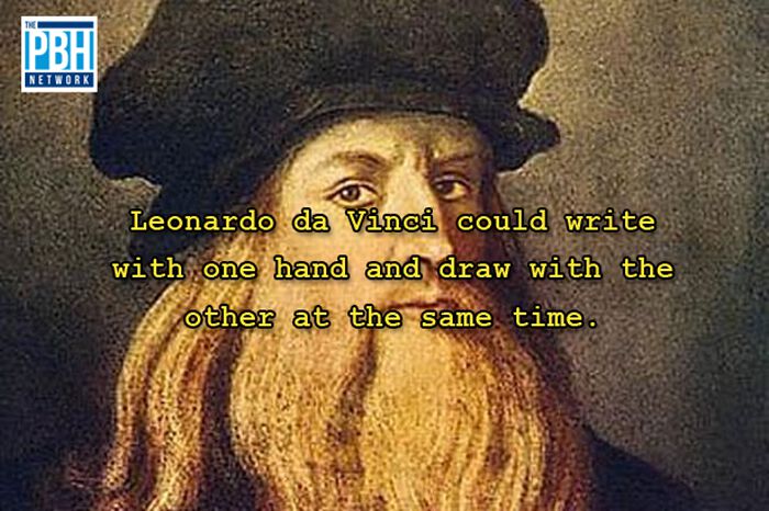 Leonardo Da Vincis Amazing Skill