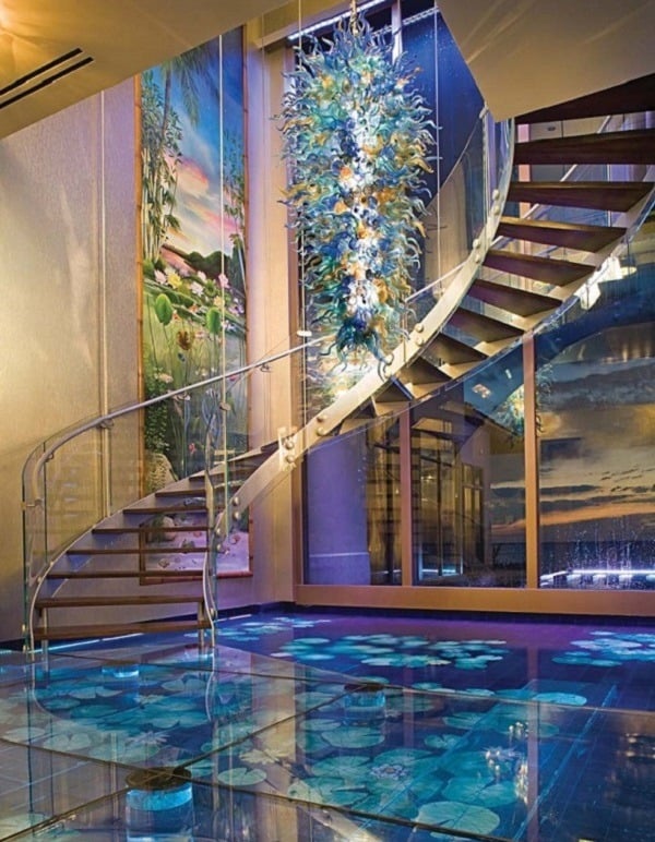 Beautiful Water Floors and Stairs