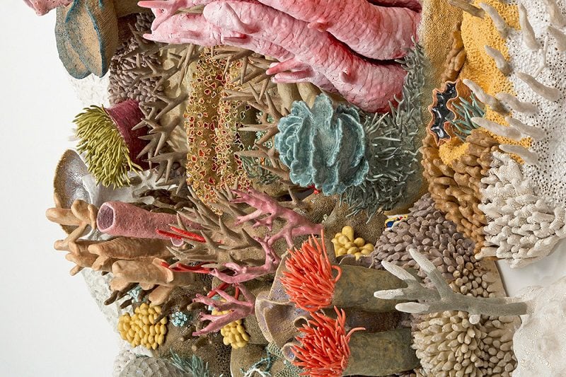 Our Changing Seas III Coral Artwork