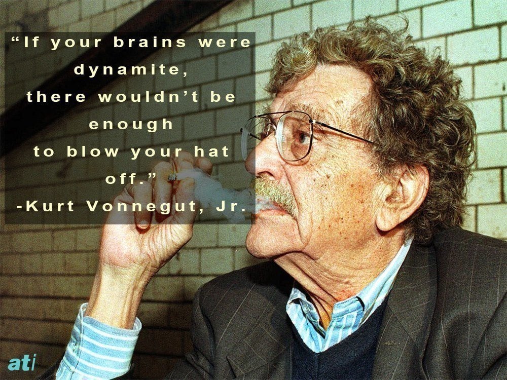 Kurt Vonnegut Funny Insults