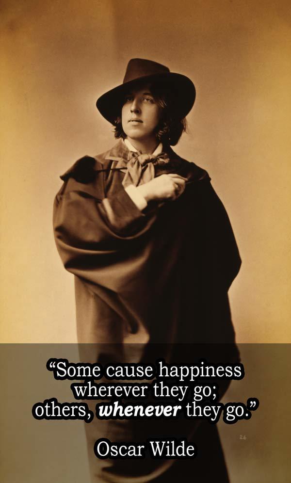 Oscar Wilde On Happiness