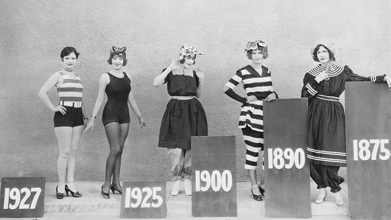 History of Women's Swimwear Styles