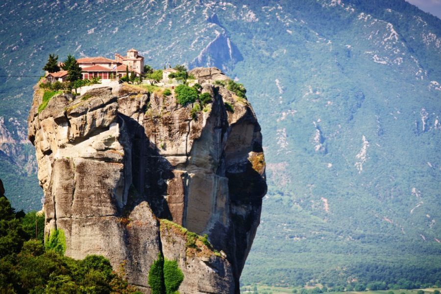 Meteora Greece Mountaintop Monastery