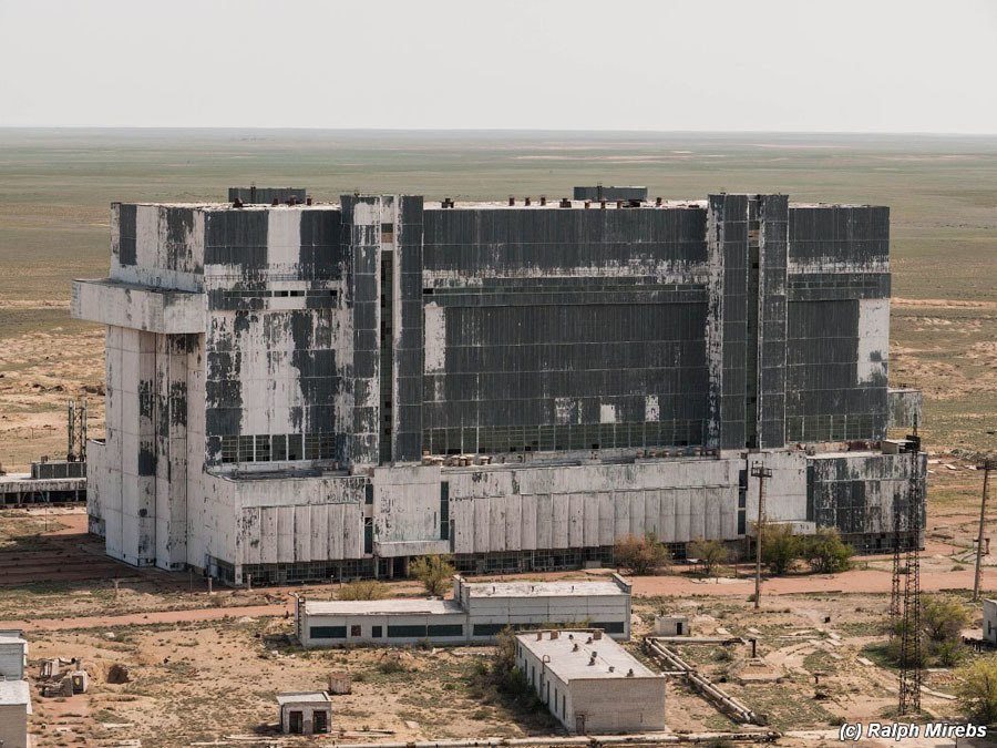 постсоветском пространстве руины Буран ангар