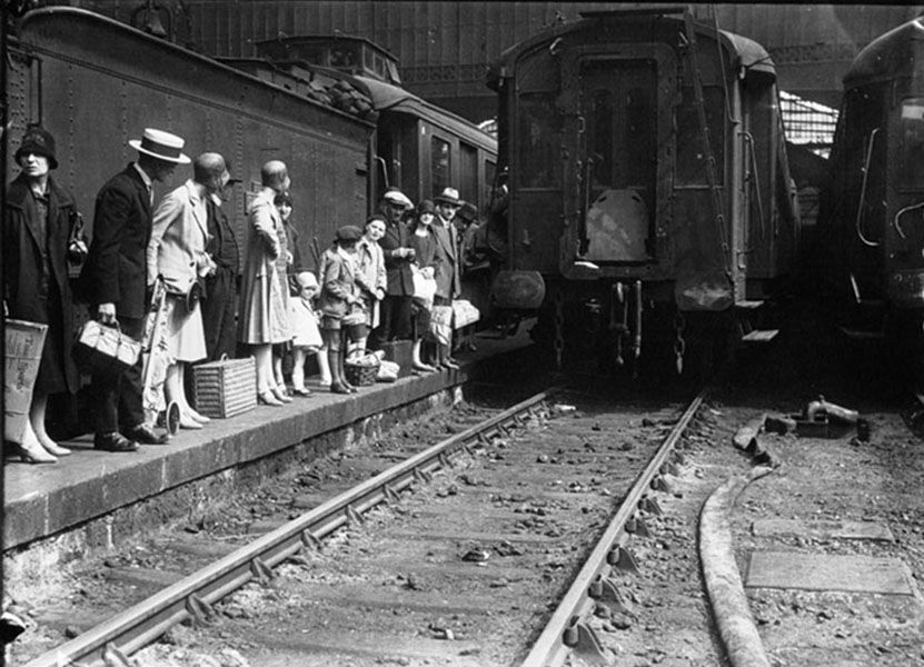 Train Station Paris 1929