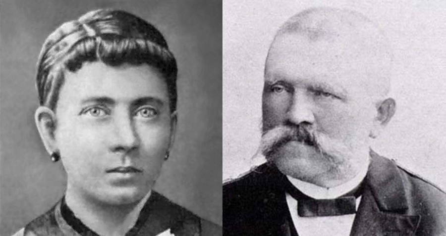 Hitler's parents Klara and Alois Hitler